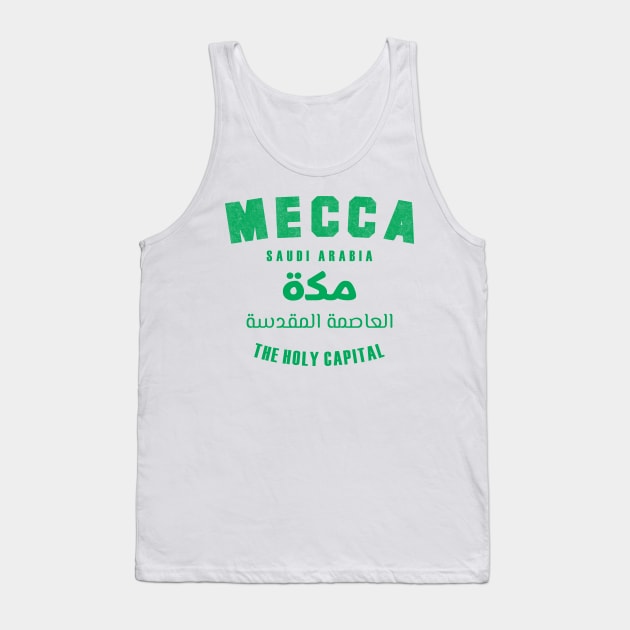 Mecca The Holy Capital Tank Top by Sofiyyah Siyah